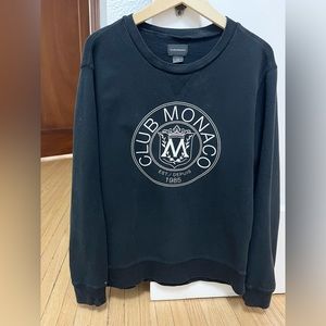 Vintage Club Monaco Crest Sweater - Unisex L